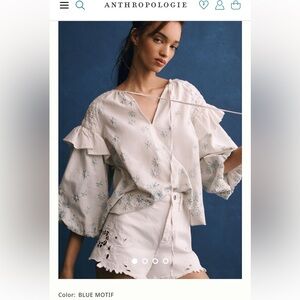 Anthropologie forever that girl blouse